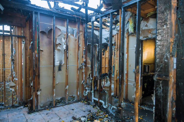 Professional Fire Damage Removal technician working in Pass Christian, MS